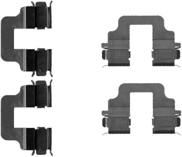 TEXTAR 82073200 Brake Pad Fitting Kit