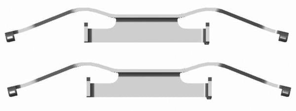 TEXTAR 82076900 Brake Pad Fitting Kit