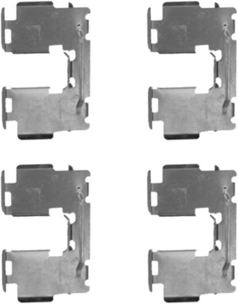 TEXTAR 82509900 Brake Pad Fitting Kit