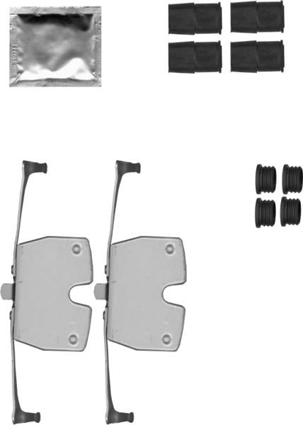 TEXTAR 82517700 Brake Pad Fitting Kit
