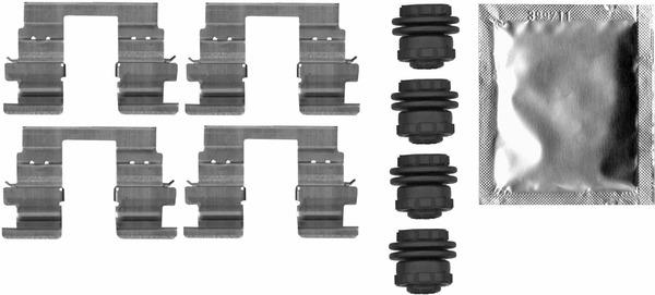 TEXTAR 82546900 Brake Pad Fitting Kit