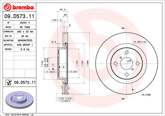AUGER AUG55179 Disc Brake Caliper Repair Kit