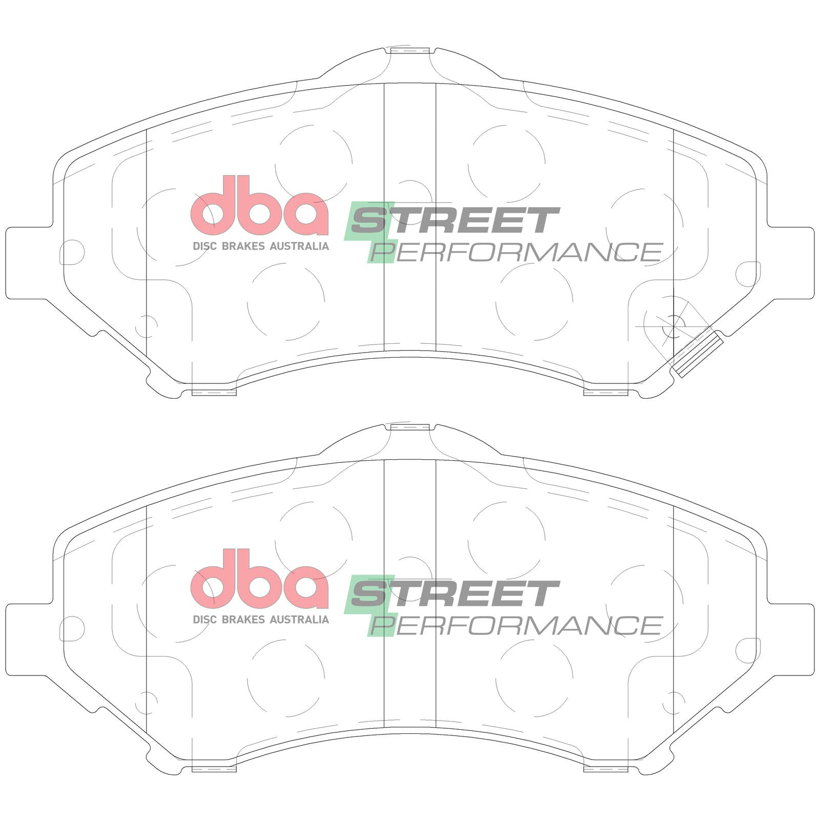 DBA DB2002SP High Performance Brake Pad Set