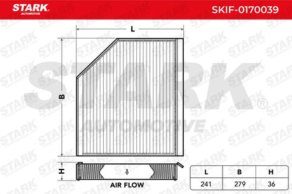 STARK SKIF-0170039 Pollen filter