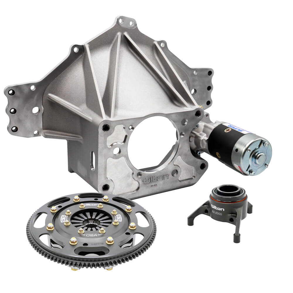 TILTON 52-53130-58 BELLHOUSING KIT FOR CHEVY LS, 110T, 5.5" MET, 3 DISC, 29 SP