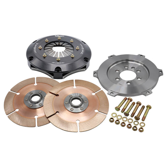 TILTON 56-2306 CLUTCH-FLYWHEEL ASSEMBLIES, SPORT 7.25, 2D FOR CHEVY (L) EXT BAL, 10 SPL