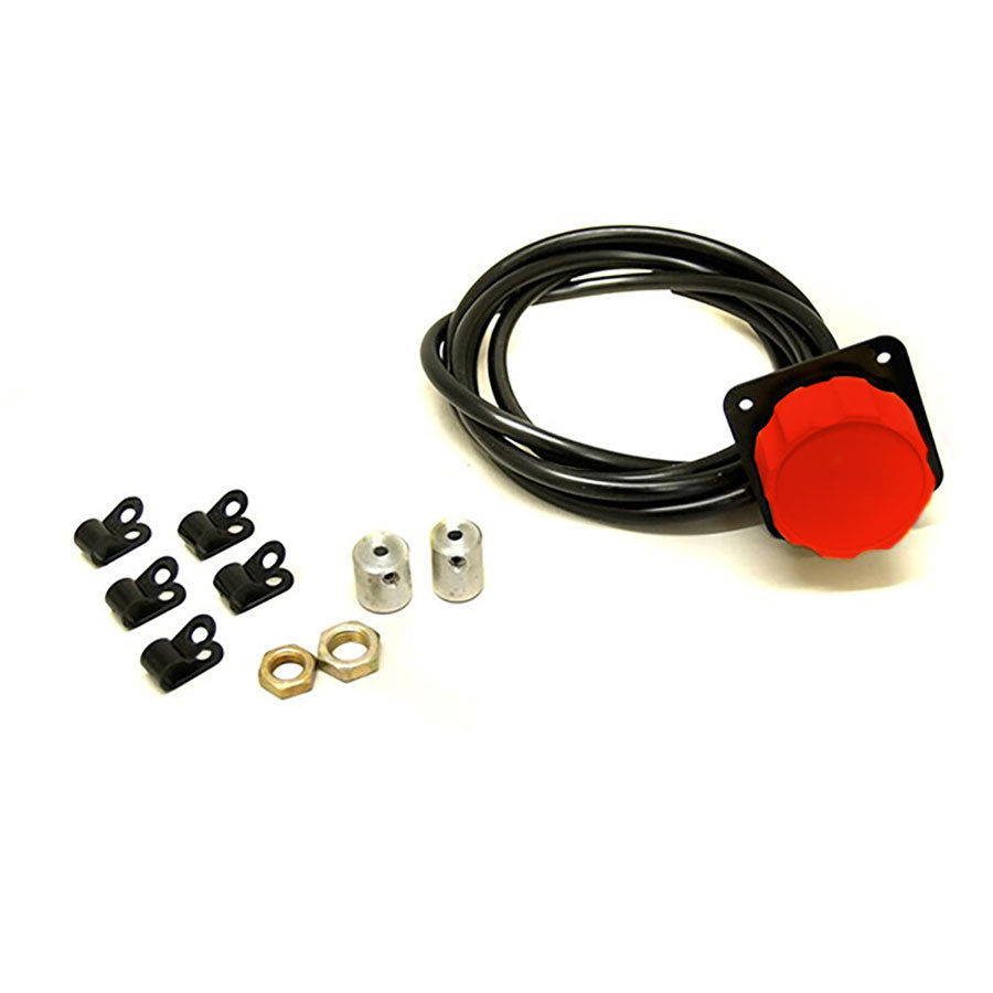 Tilton 72-509 Remote Bias Cable Adjuster 3/8in and 7/16in Red
