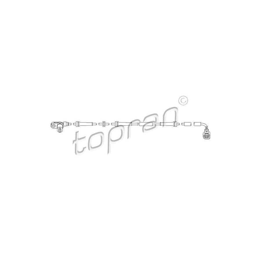 TOPRAN 110 491 ABS Sensor
