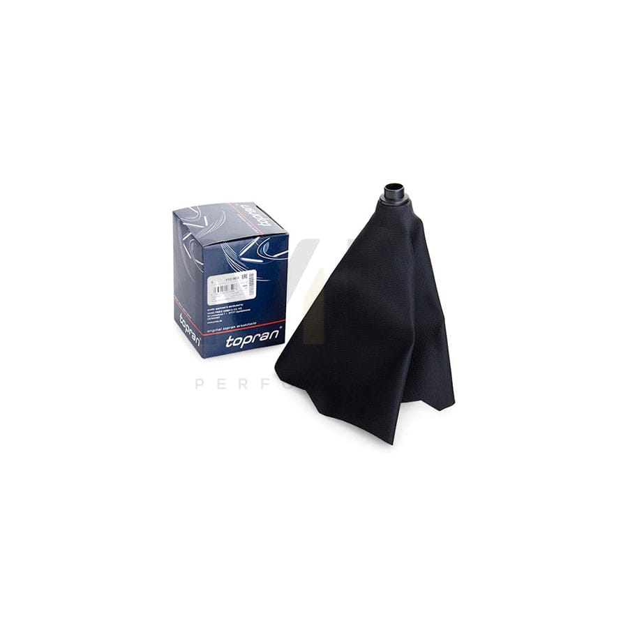 TOPRAN 110 903 Gear Lever Gaiter for AUDI A4 Black