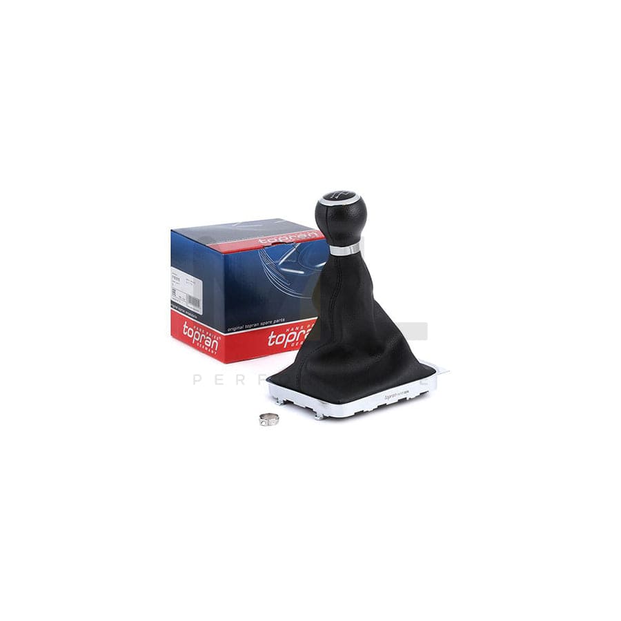 TOPRAN 116 515 Gear Lever Gaiter for VW PASSAT Black