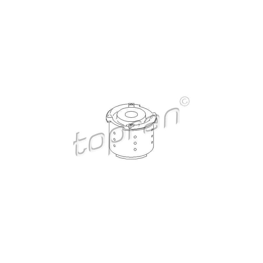 Topran 500 024 Mounting, Axle Bracket