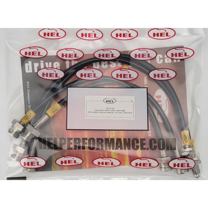 HEL Performance CL-TOY-4-145 Brake Lines Stainless Steel Braided