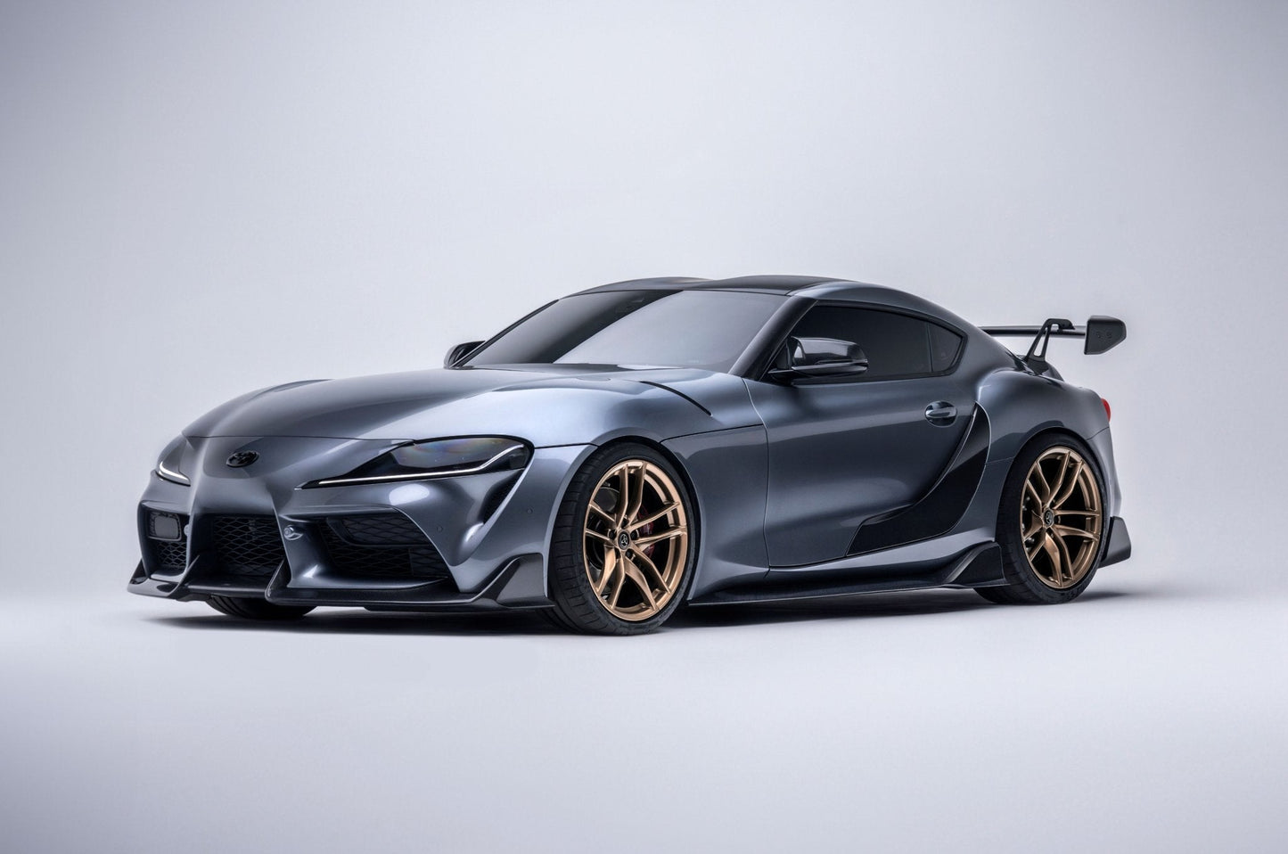 Adro A18A20-1201 Toyota GR Supra A90 MK5 Carbon Fibre Front Splitter (2019+)