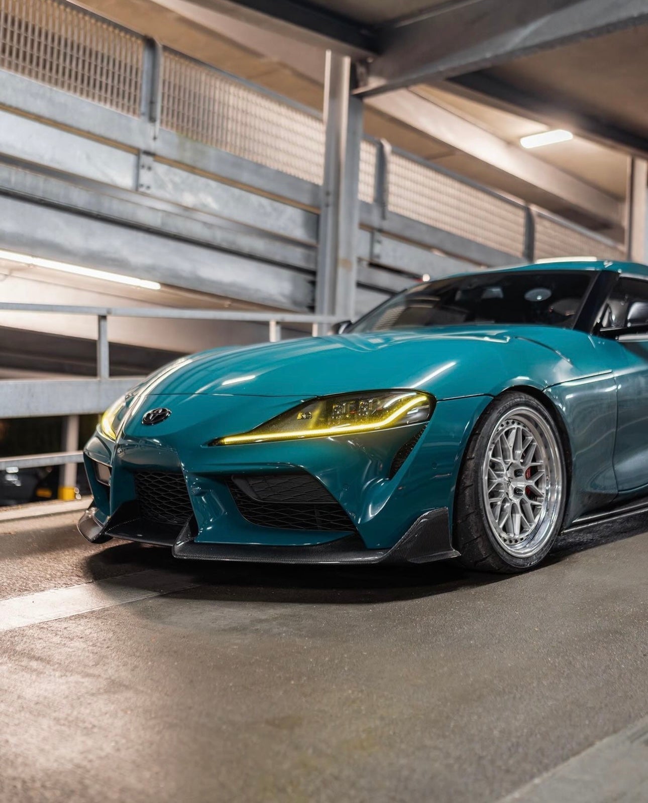 Adro A18A20-1201 Toyota GR Supra A90 MK5 Carbon Fibre Front Splitter (2019+)