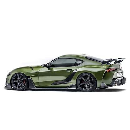 Adro A18A20-1402 Toyota GR Supra A90 MK5 Carbon Fibre Integrated Fender Panel Side Skirts V2 (2019+)