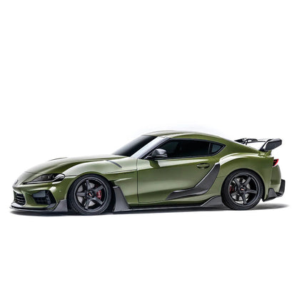 Adro A18A20-1402 Toyota GR Supra A90 MK5 Carbon Fibre Integrated Fender Panel Side Skirts V2 (2019+)