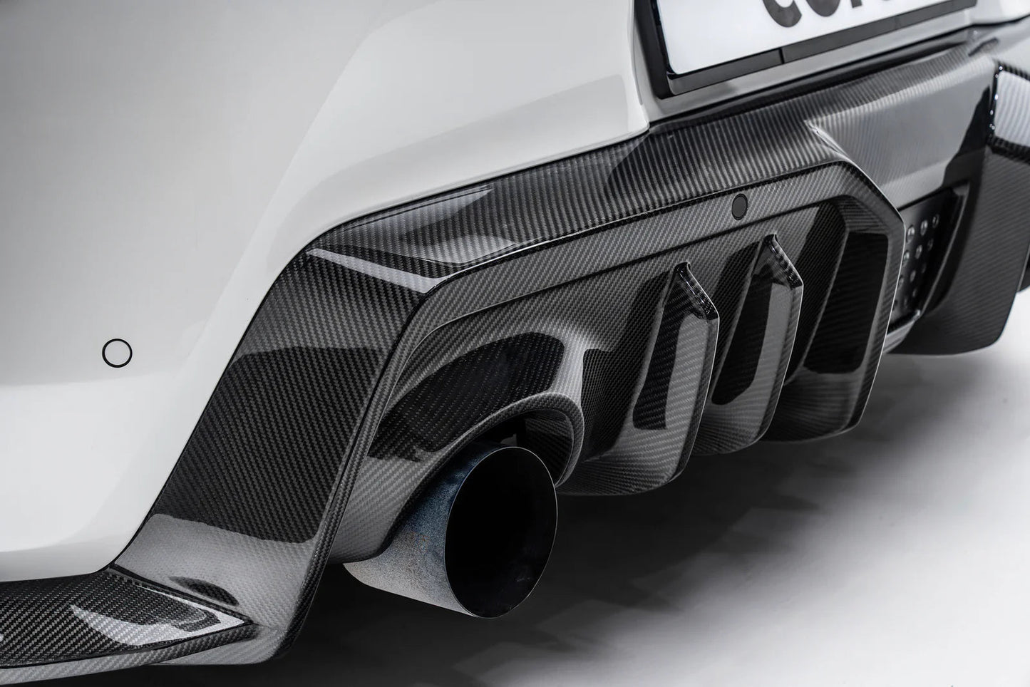 Adro A18A20-1302 Toyota GR Supra A90 MK5 Carbon Fibre Rear Diffuser (2019+)