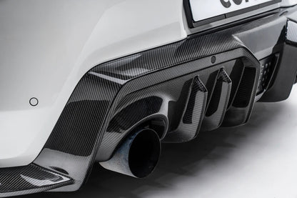 Adro A18A20-1302 Toyota GR Supra A90 MK5 Carbon Fibre Rear Diffuser (2019+)