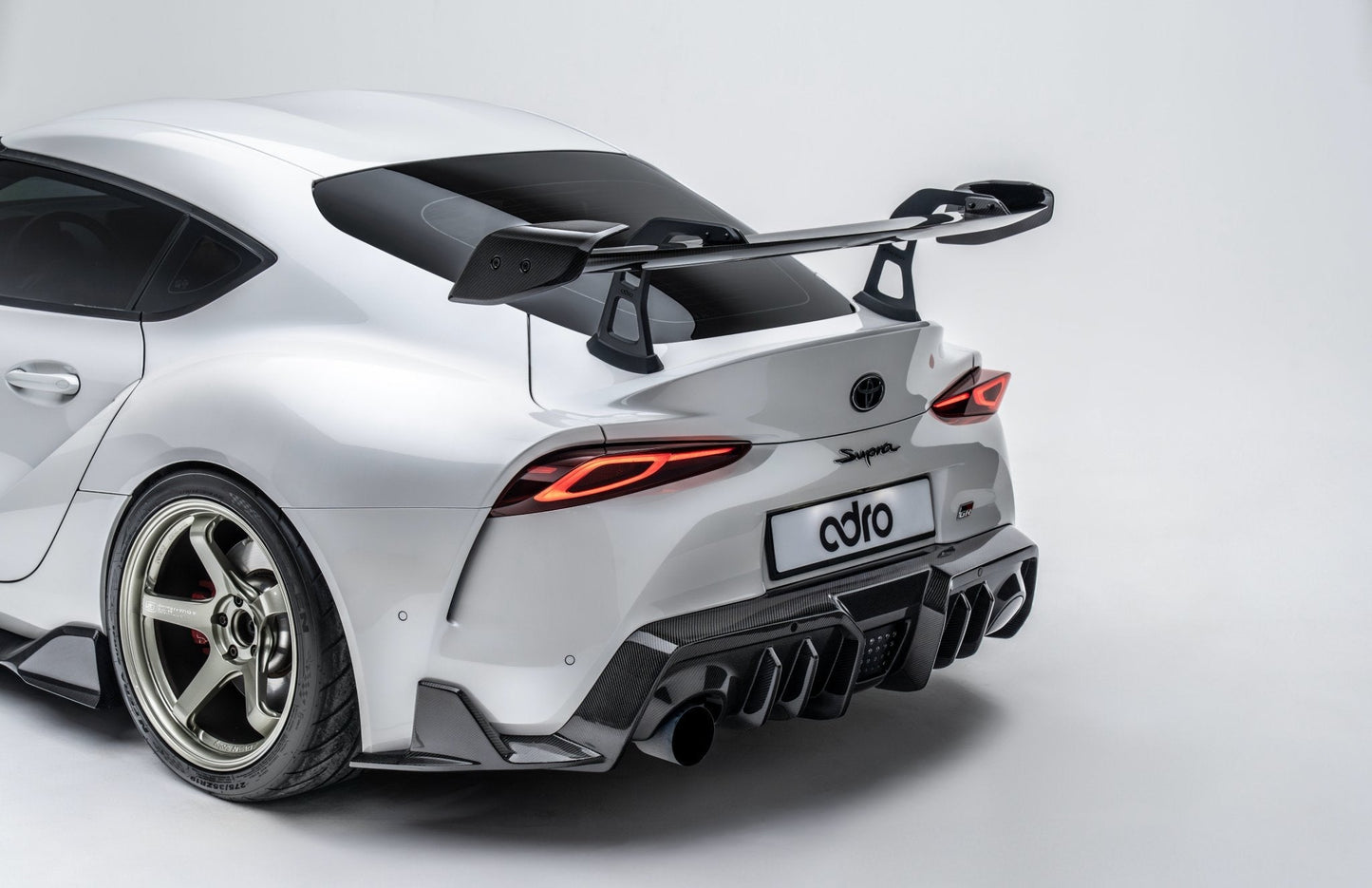 Adro A18A20-1302 Toyota GR Supra A90 MK5 Carbon Fibre Rear Diffuser (2019+)