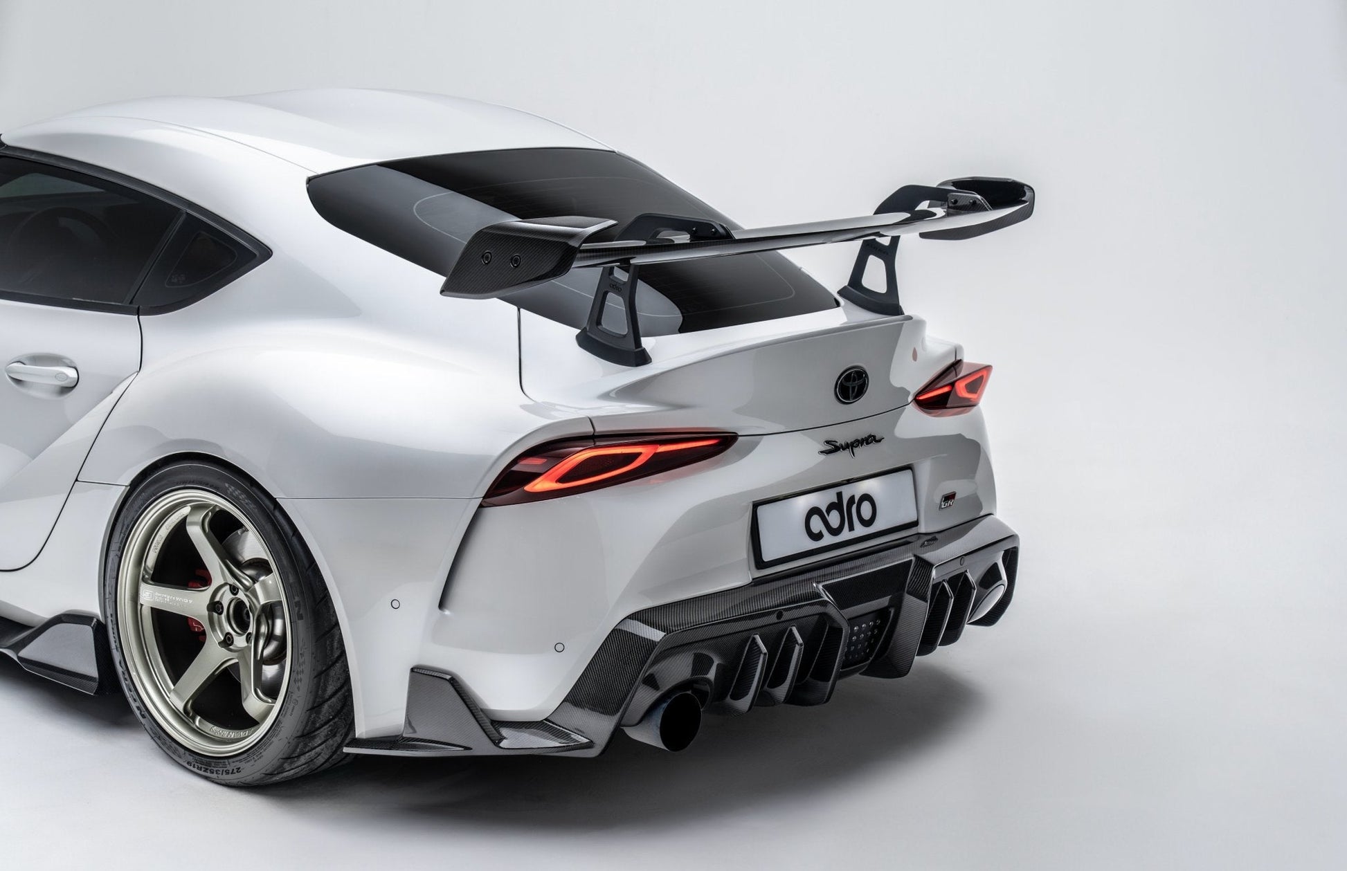 Adro A18A20-1302 Toyota GR Supra A90 MK5 Carbon Fibre Rear Diffuser (2019+)