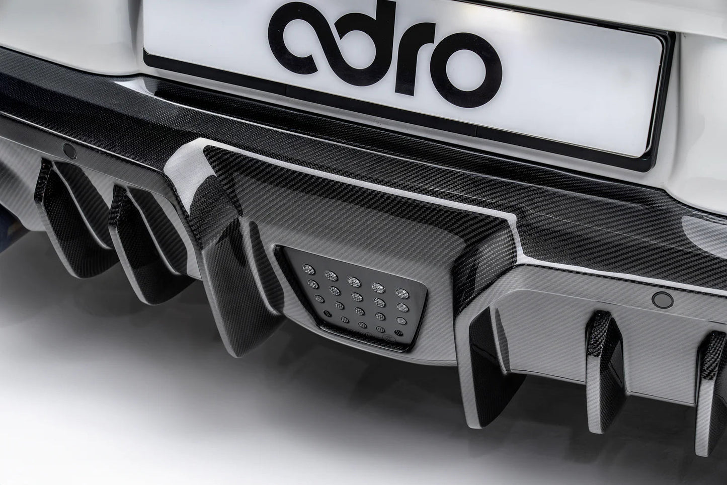 Adro A18A20-1302 Toyota GR Supra A90 MK5 Carbon Fibre Rear Diffuser (2019+)