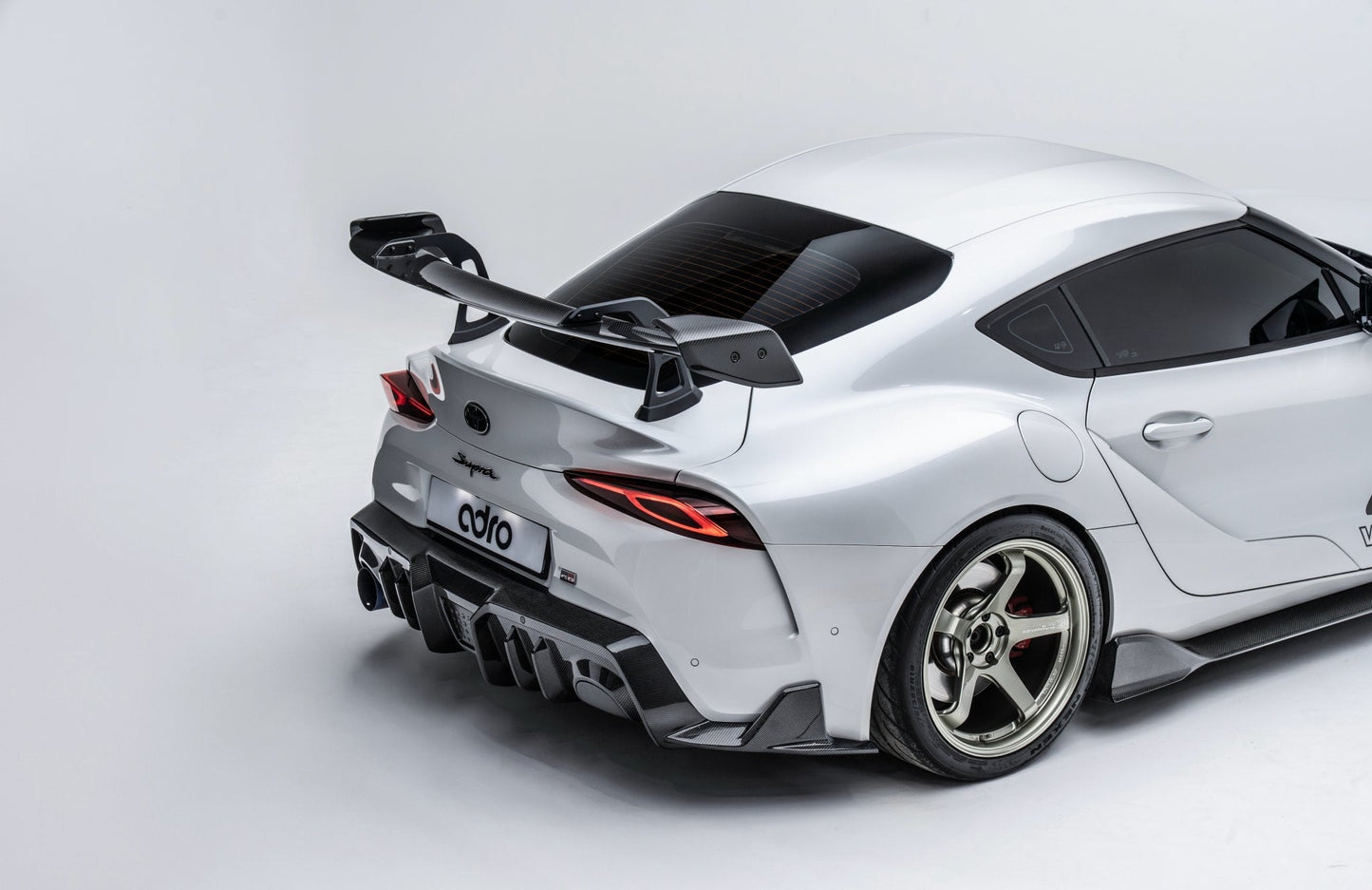 Adro A18A20-1302 Toyota GR Supra A90 MK5 Carbon Fibre Rear Diffuser (2019+)
