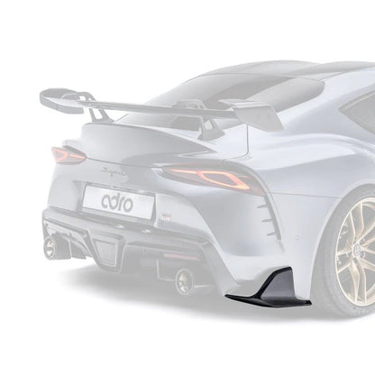 Adro A18A20-1301 Toyota GR Supra A90 MK5 Carbon Fibre Rear Winglets (2019+)