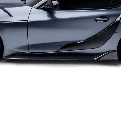 Adro A18A20-1401 Toyota GR Supra A90 MK5 Carbon Fibre Side Skirts (2019+)
