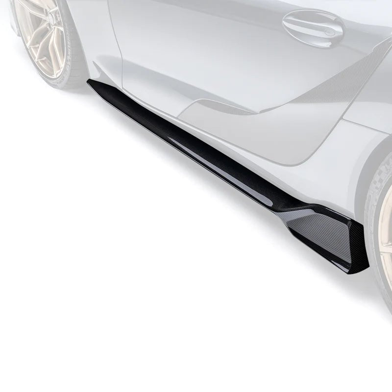 Adro A18A20-1401 Toyota GR Supra A90 MK5 Carbon Fibre Side Skirts (2019+)