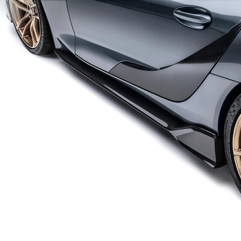 Adro A18A20-1401 Toyota GR Supra A90 MK5 Carbon Fibre Side Skirts (2019+)