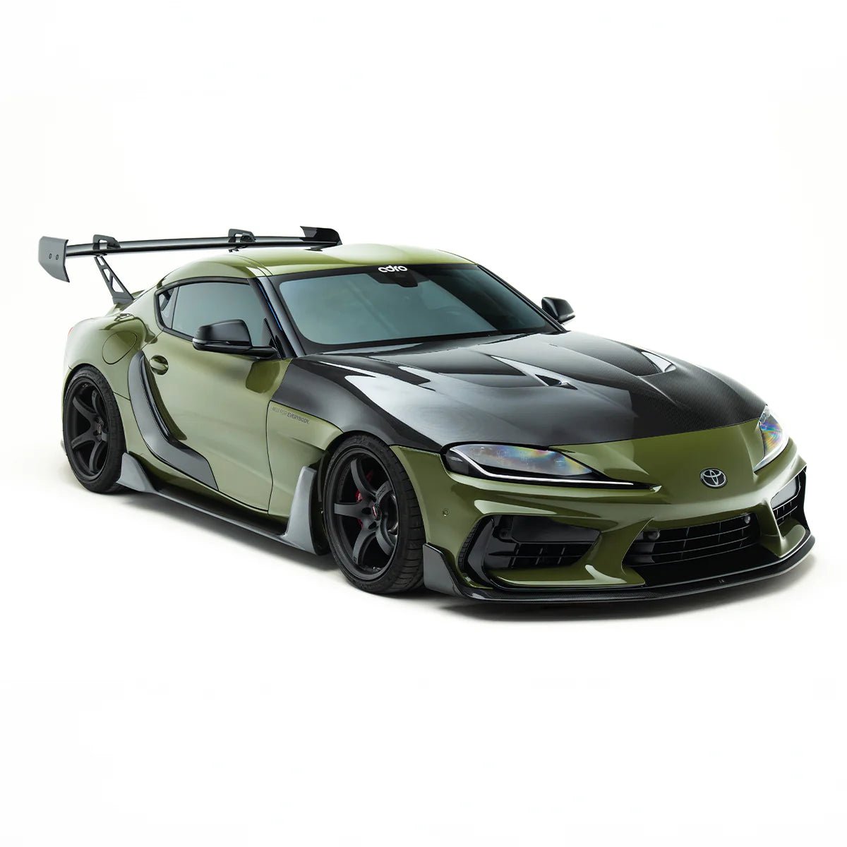 Adro A18A20-2401 Toyota GR Supra MK5 Carbon Fibre Front Bonnet Hood (2019+)