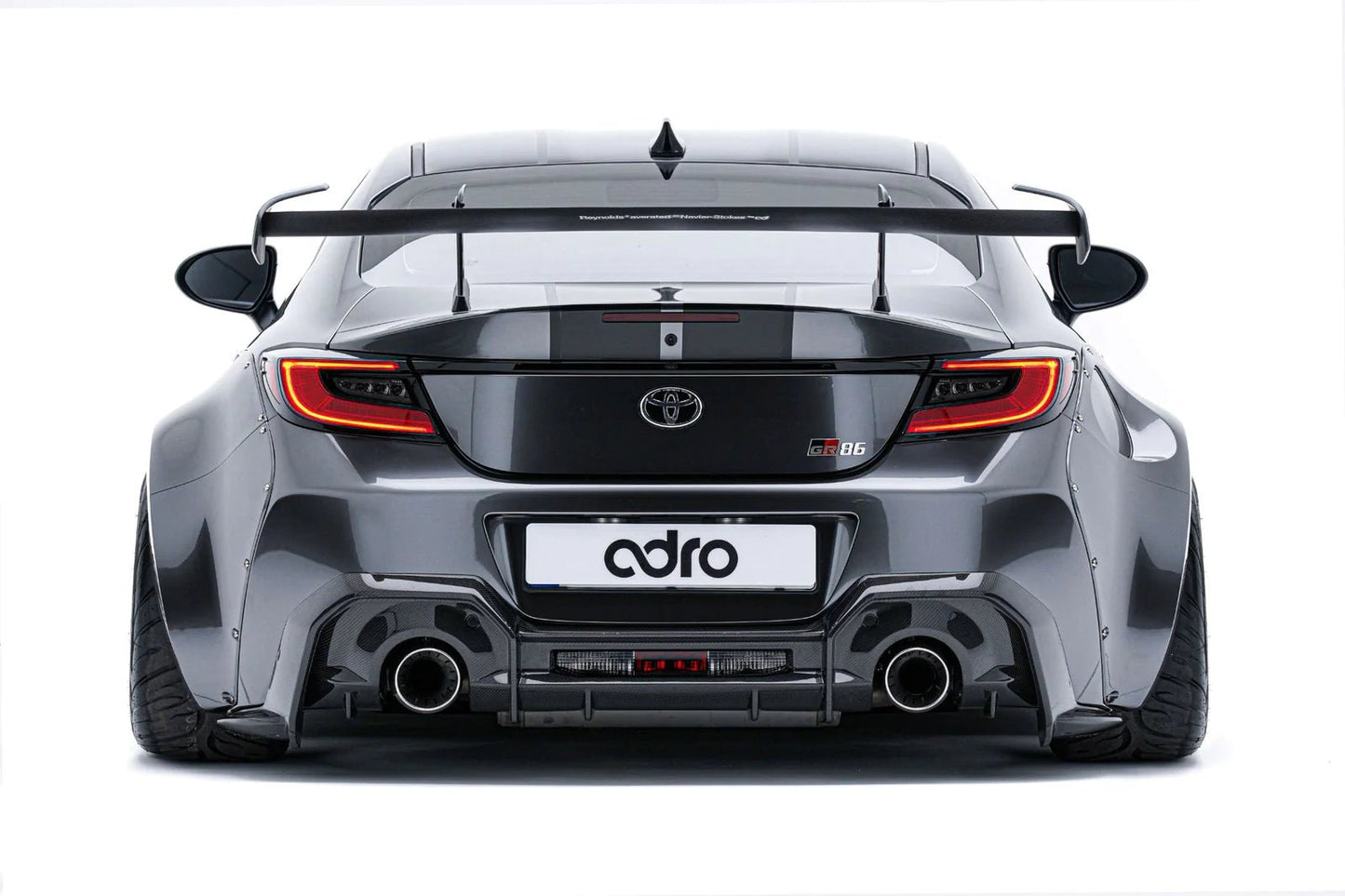 Adro A18A10-1301 Toyota GR86 & Subaru BRZ Pre-Preg Carbon Fibre Rear Diffuser (2022+)