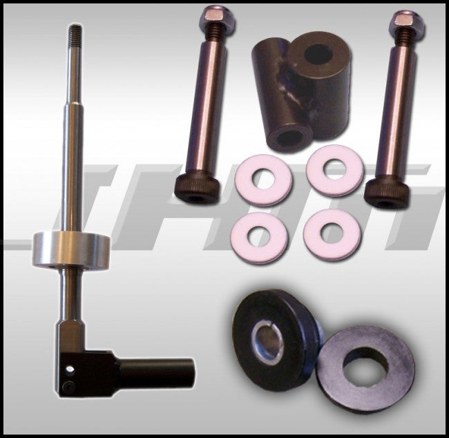 JHM Trio Package - Solid Shifter-Linkage and Bushing for 1998-1999-B5 A4-Passat-Early (REQUIRES Late Shifter Base)