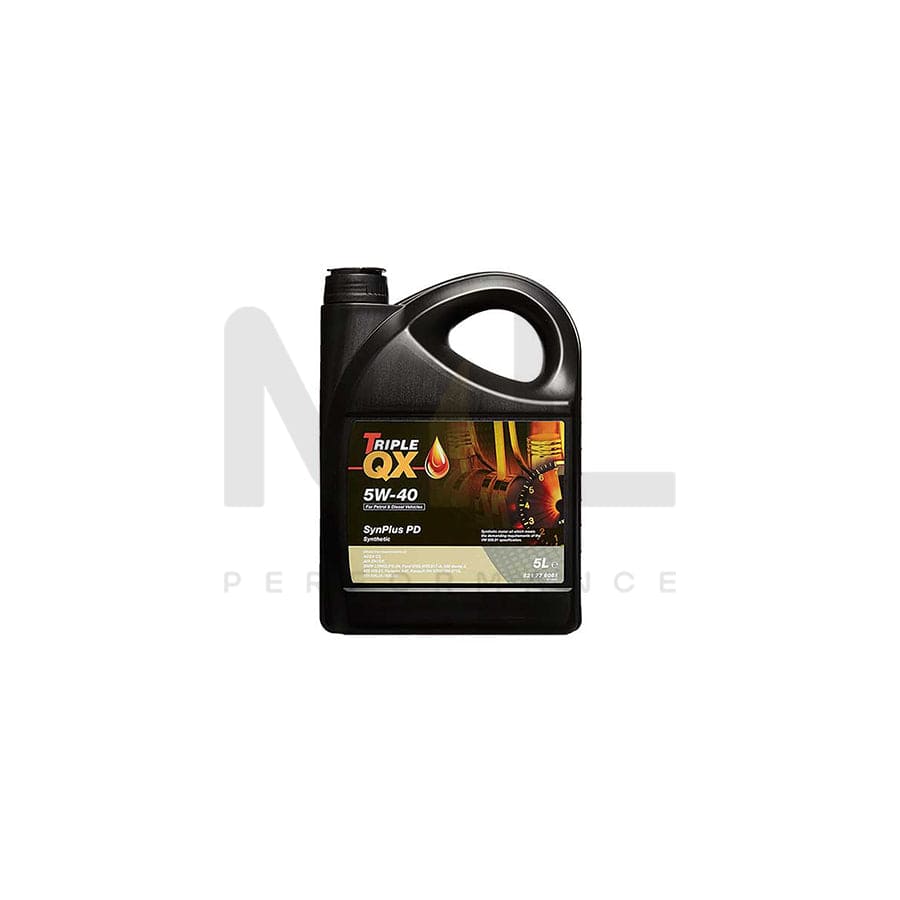 TRIPLE QX 5W-40 PD Engine Oil - 5Ltr