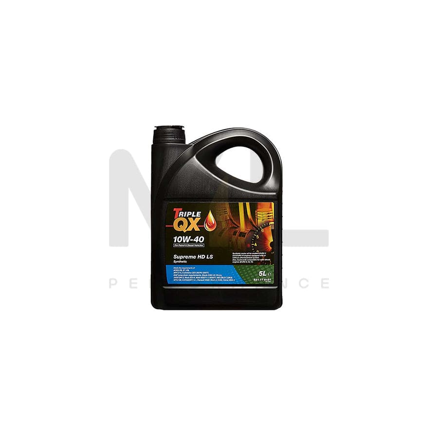 TRIPLE QX Fully Synthetic Engine Oil 10W-40 Diesel Truck E6 -5Ltr
