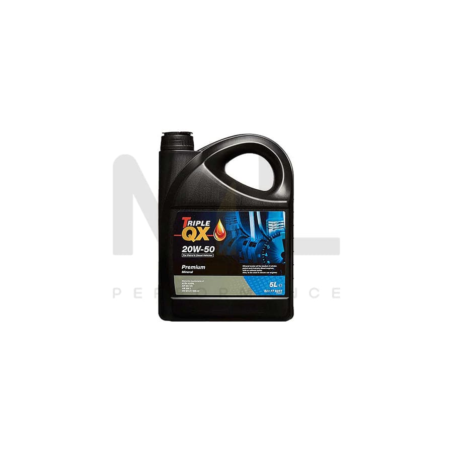 TRIPLE QX Premium Engine Oil 20W-50 - 5Ltr