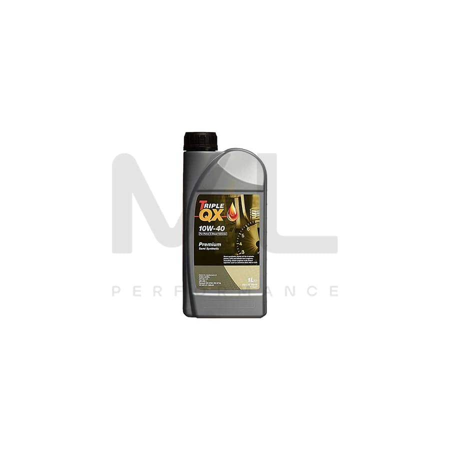 TRIPLE QX Semi Synthetic Engine Oil 10W-40 - 1Ltr
