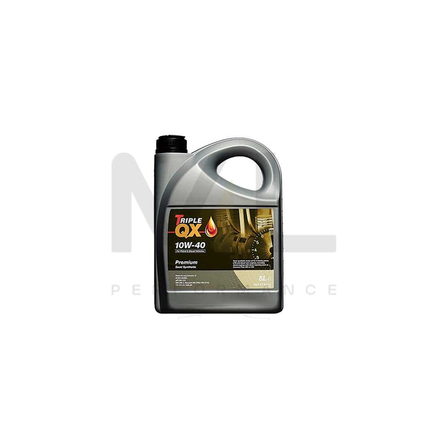TRIPLE QX Semi Synthetic Engine Oil 10W-40 - 5Ltr