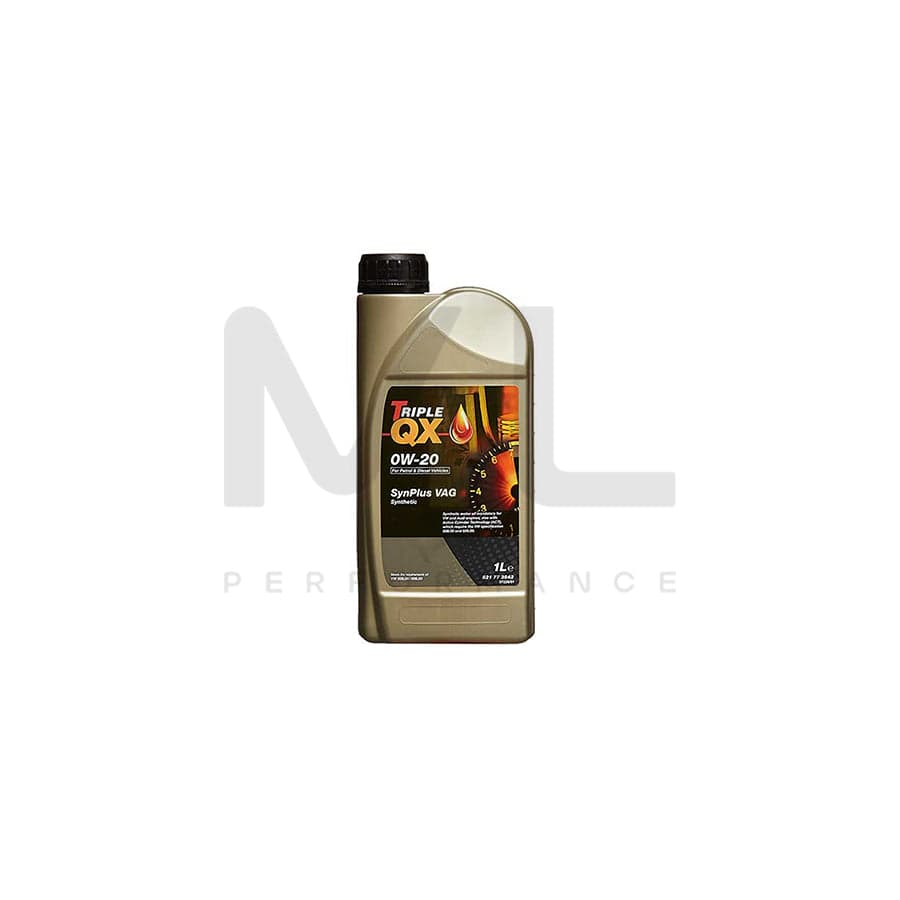 TRIPLE QX SynPlus Engine Oil 0W-20 VAG  508/509 - 1Ltr