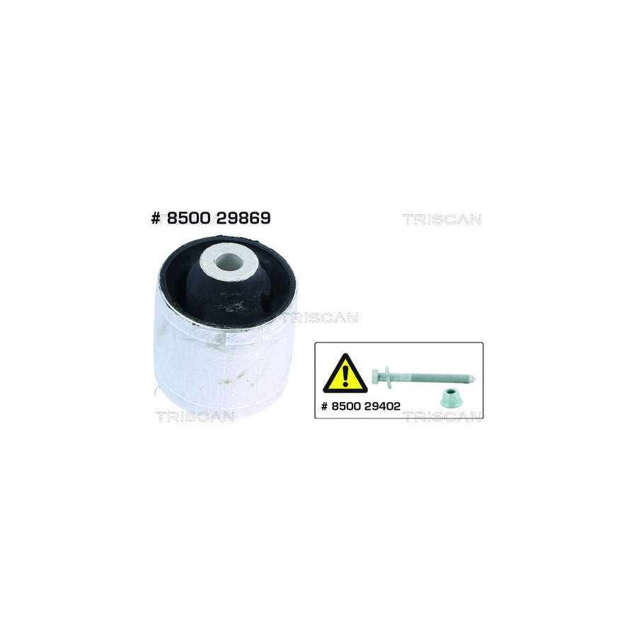 Triscan 8500 29869 Control Arm / Trailing Arm Bush