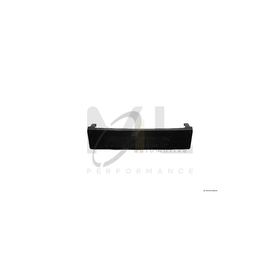 TRUCKTEC AUTOMOTIVE 02.60.234 Number plate holder suitable for MERCEDES-BENZ C-Class Black, frameless