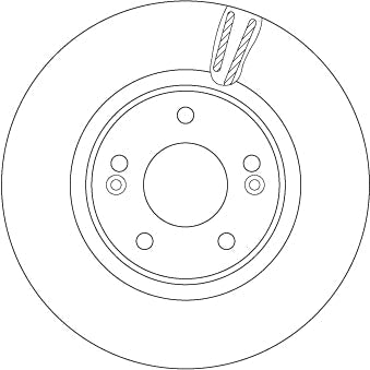 TRW MOTO DF6497S Brake Disc