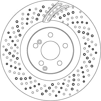 TRW MOTO DF6862S Brake Disc