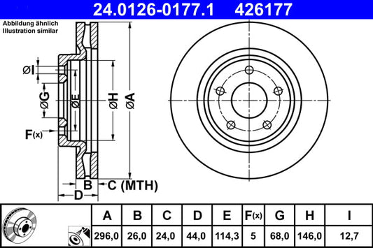 TRW MOTO PFK617 Disc Brake Pad Accessory Kit