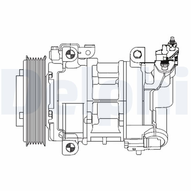DELPHI CS20325 Air Conditioning Compressor