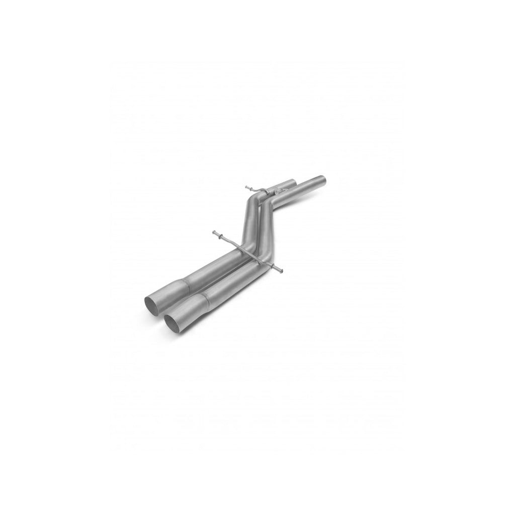 TUBI STYLE TSPOCAYS18.030.A CENTRAL EXHAUST PIPES FOR PORSCHE CAYENNE / CAYENNE S / CAYENNE E-HYBRID (WITH GPF)