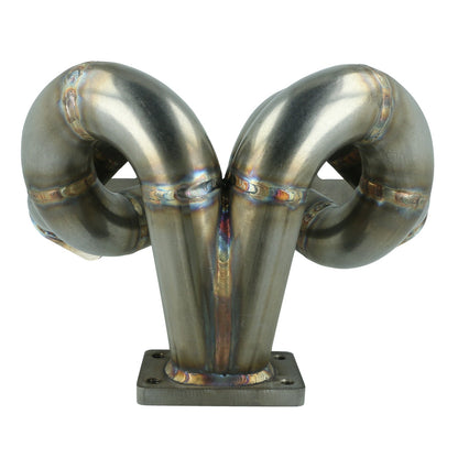 Turbozentrum 428476 Tube Exhaust Manifold VAG 1,8l - 2,0l 16V Pulse Charging T25 / T28-flange no WG - Stainless Steel