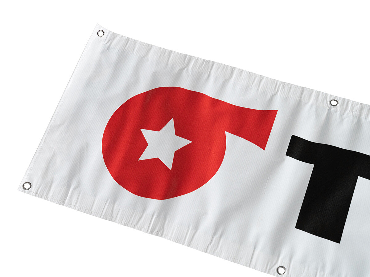 Turbozentrum 139163 Banner workshop - 3m / white