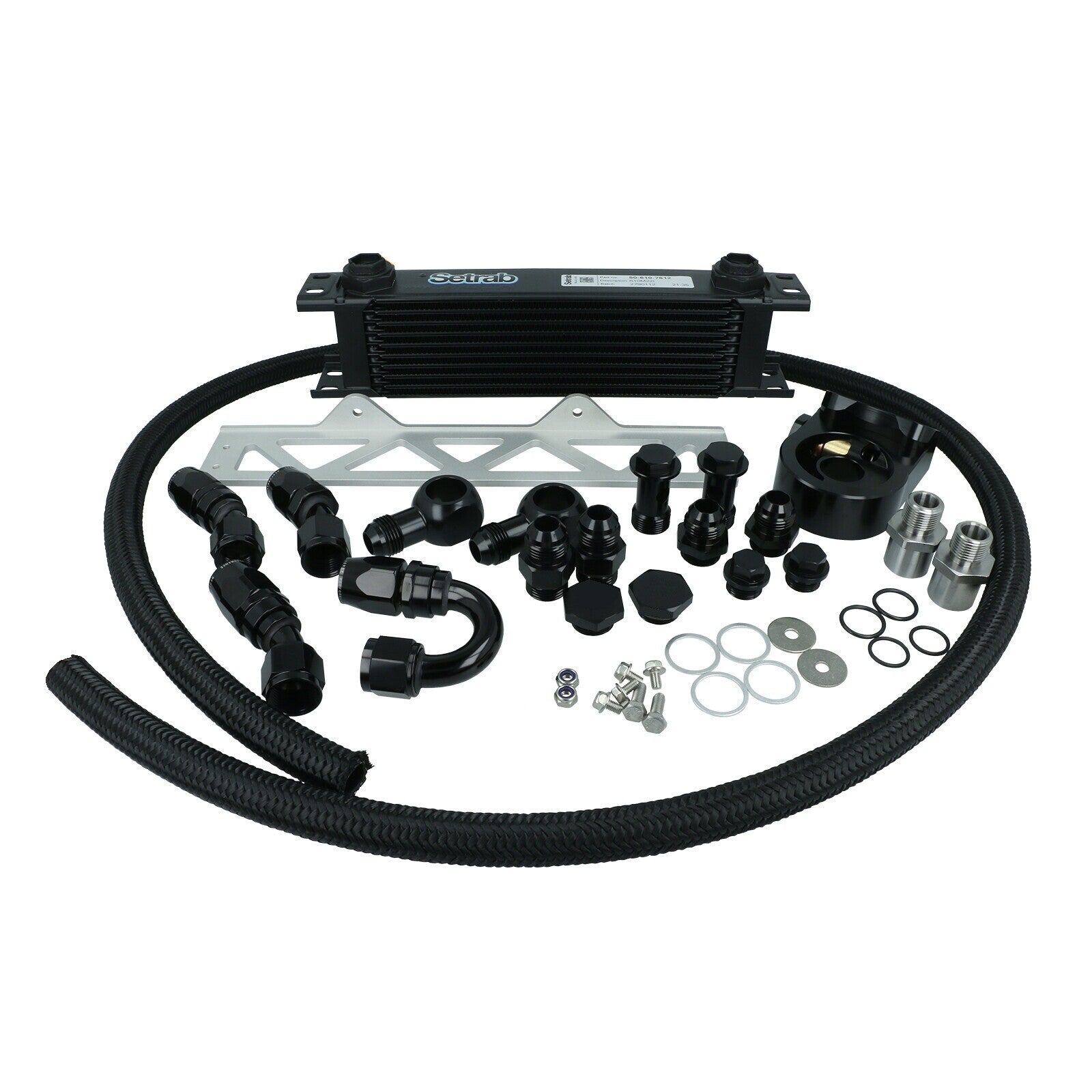 Turbozentrum 248695 Oil Cooler Upgrade Kit with Thermostat for Toyota Yaris GR