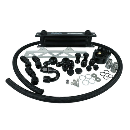 Turbozentrum 248695 Oil Cooler Upgrade Kit with Thermostat for Toyota Yaris GR